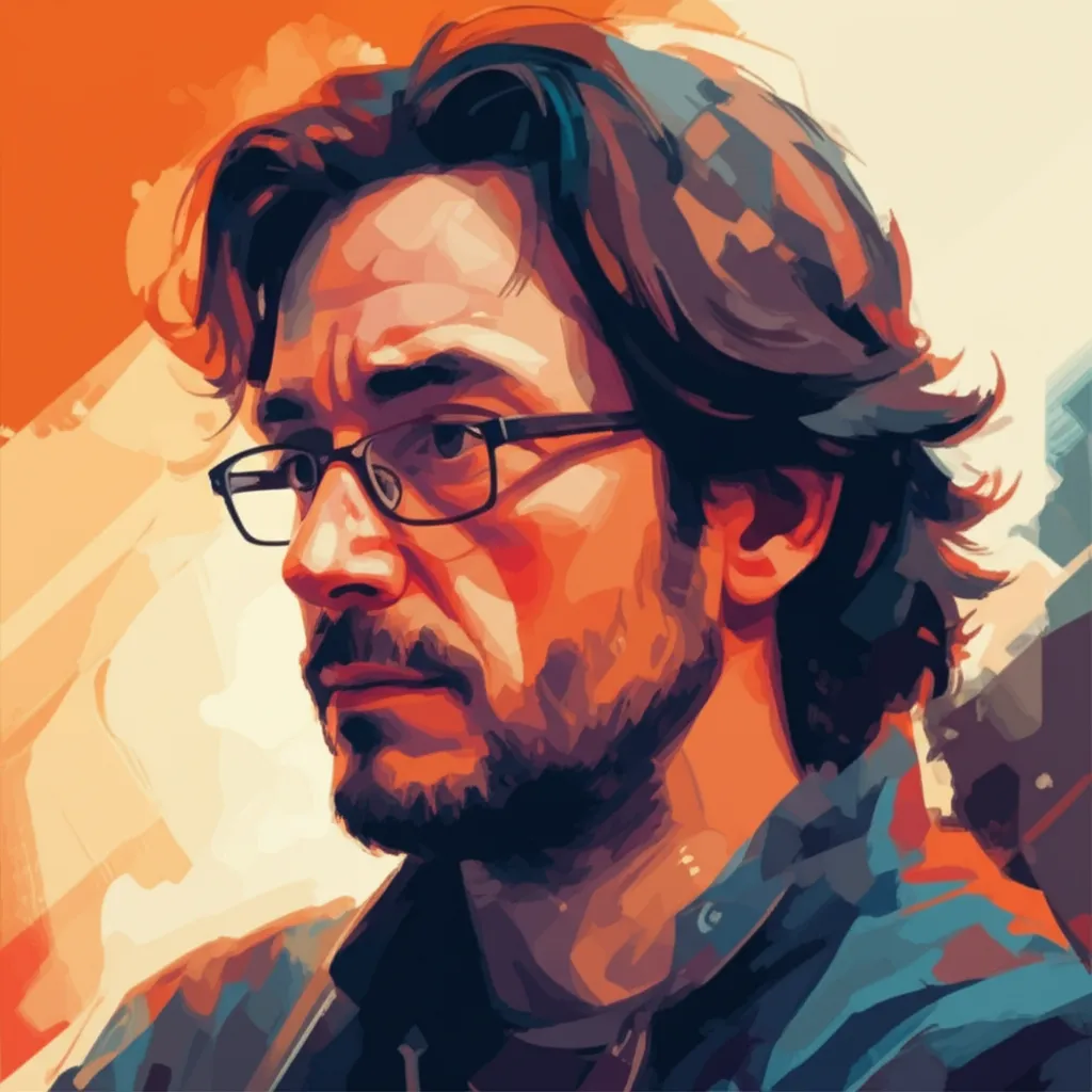 Artistic portrait of Alexandre Astier