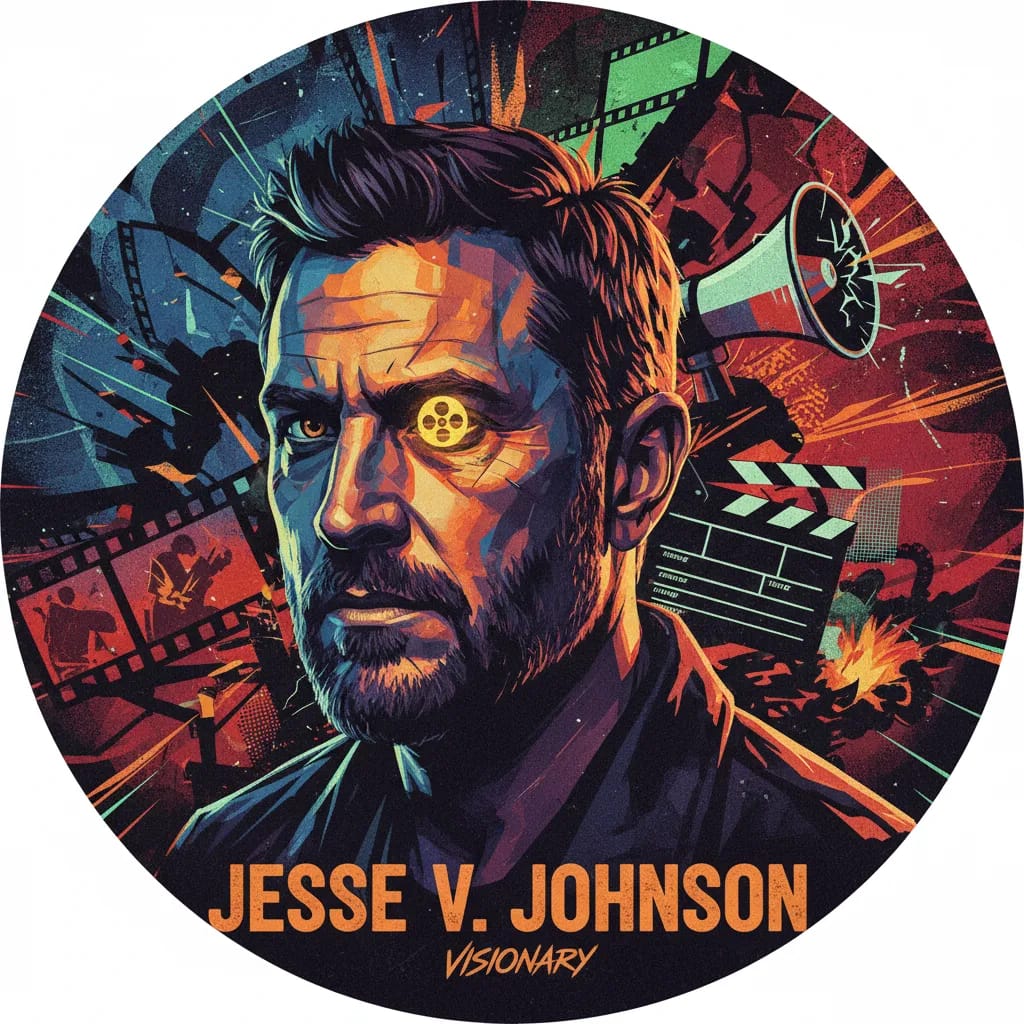 Artistic portrait of Jesse V. Johnson