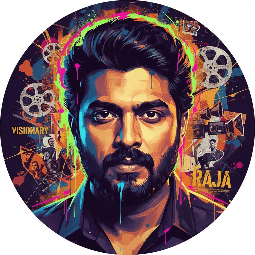 Artistic portrait of Mohan Raja