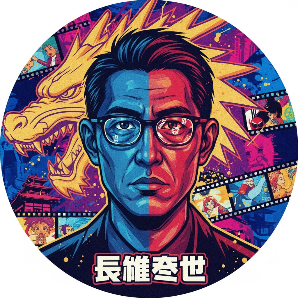 Artistic portrait of Tatsuya Nagamine
