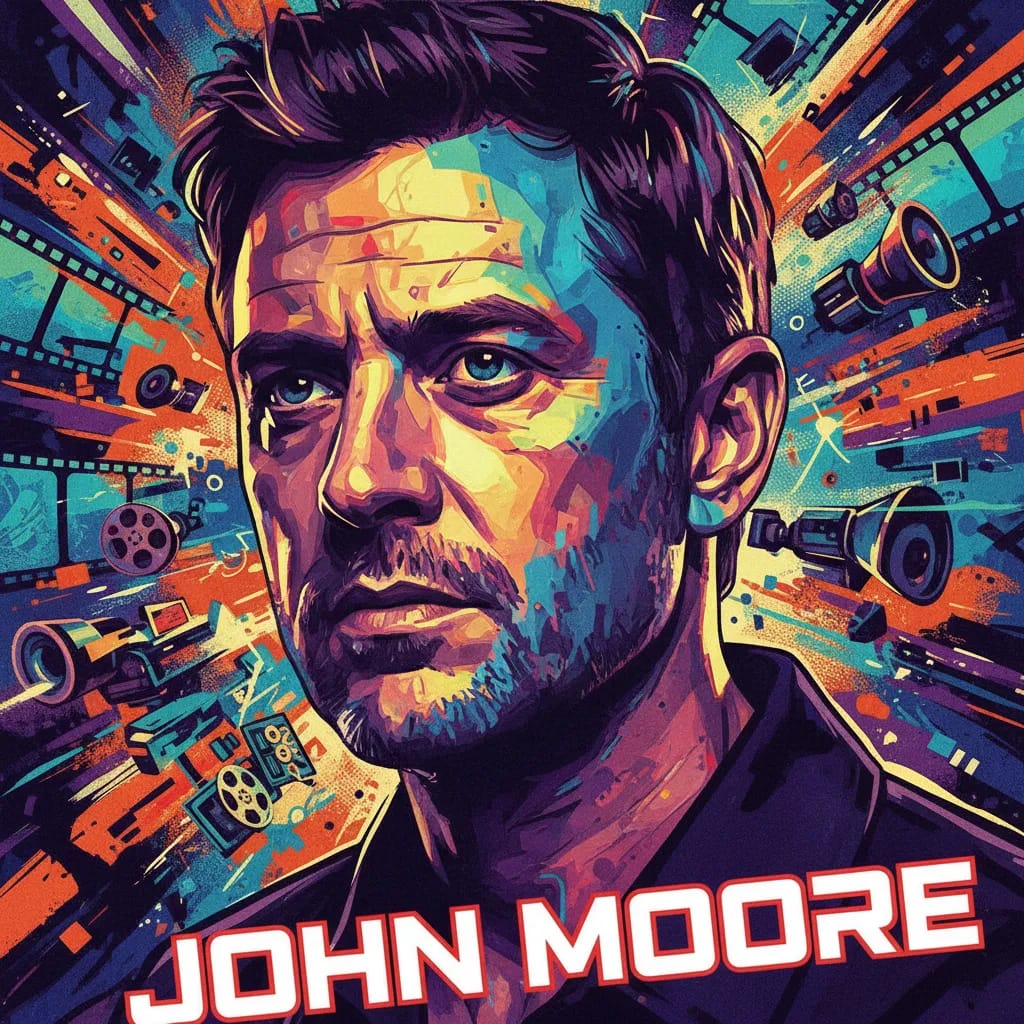 Artistic portrait of John Moore