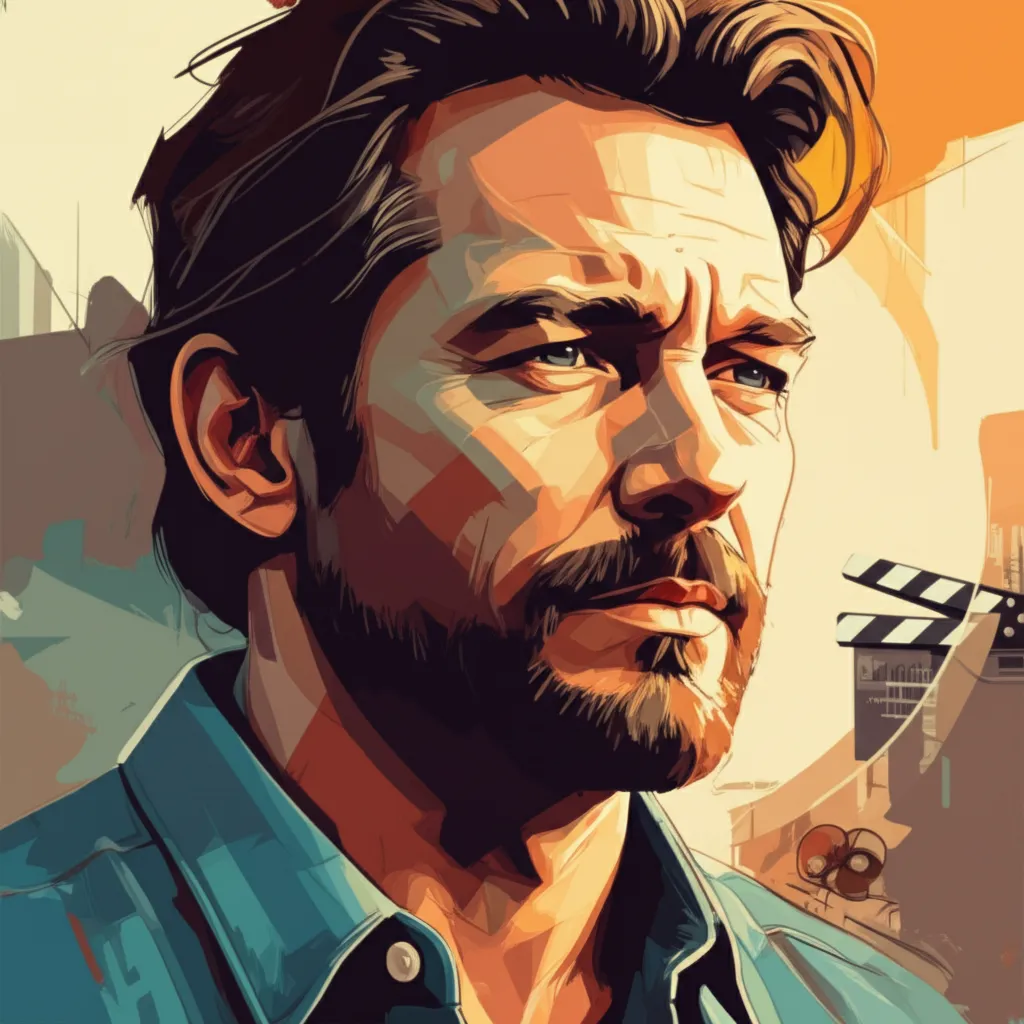 Artistic portrait of Taylor Sheridan