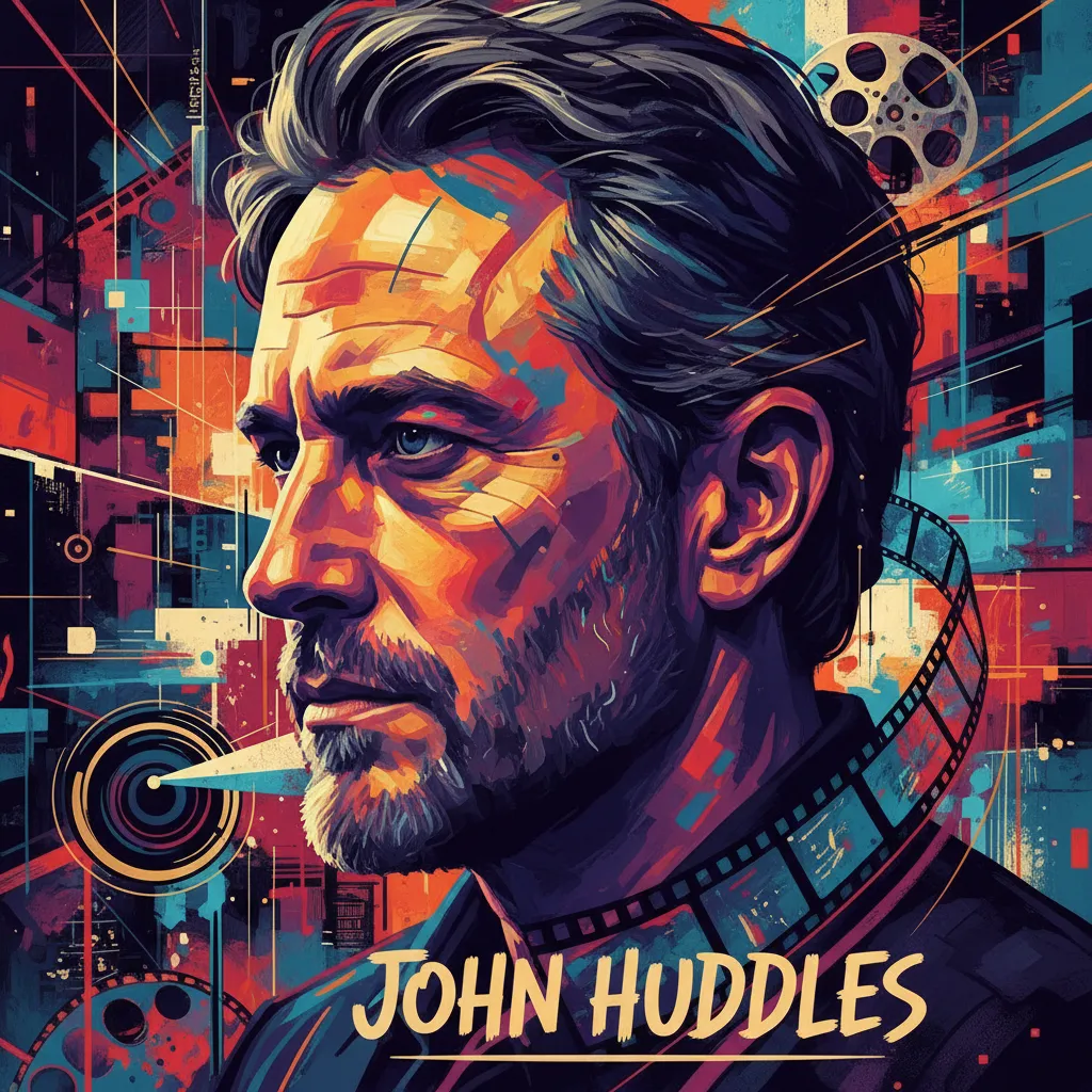 Artistic portrait of John Huddles