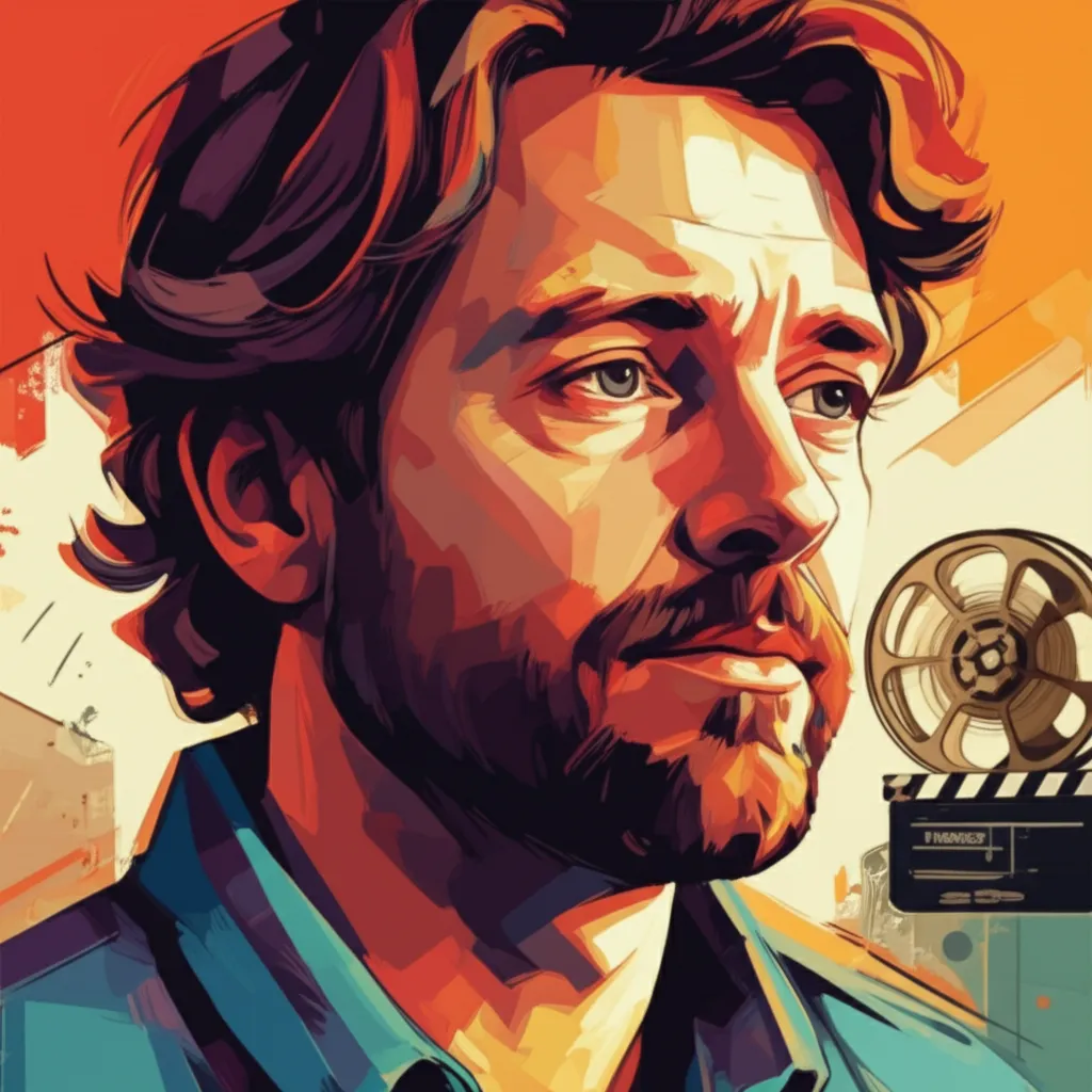 Artistic portrait of Chris Columbus