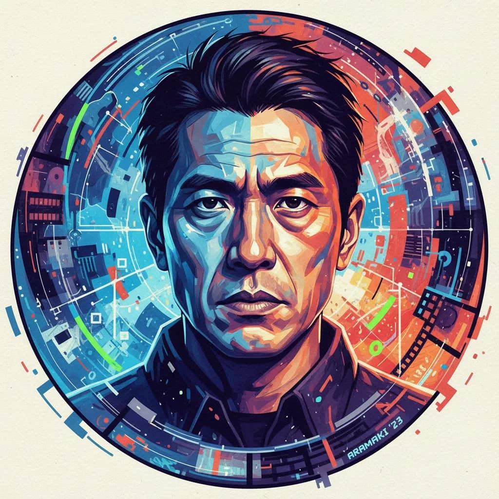 Portrait of Shinji Aramaki