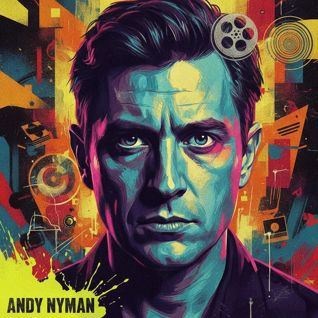 Artistic portrait of Andy Nyman