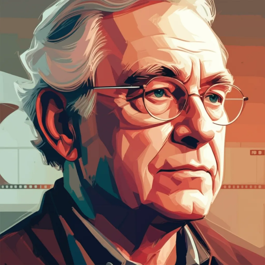 Artistic portrait of Richard Donner