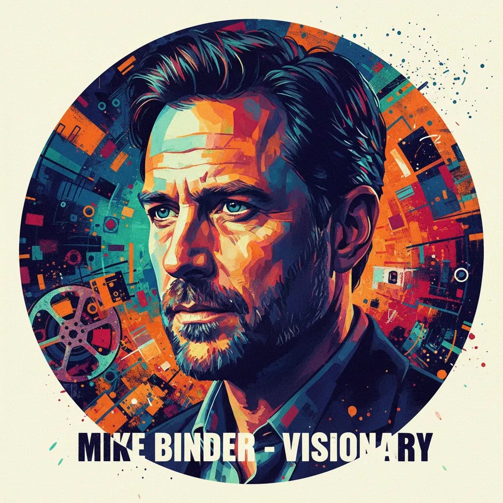 Artistic portrait of Mike Binder