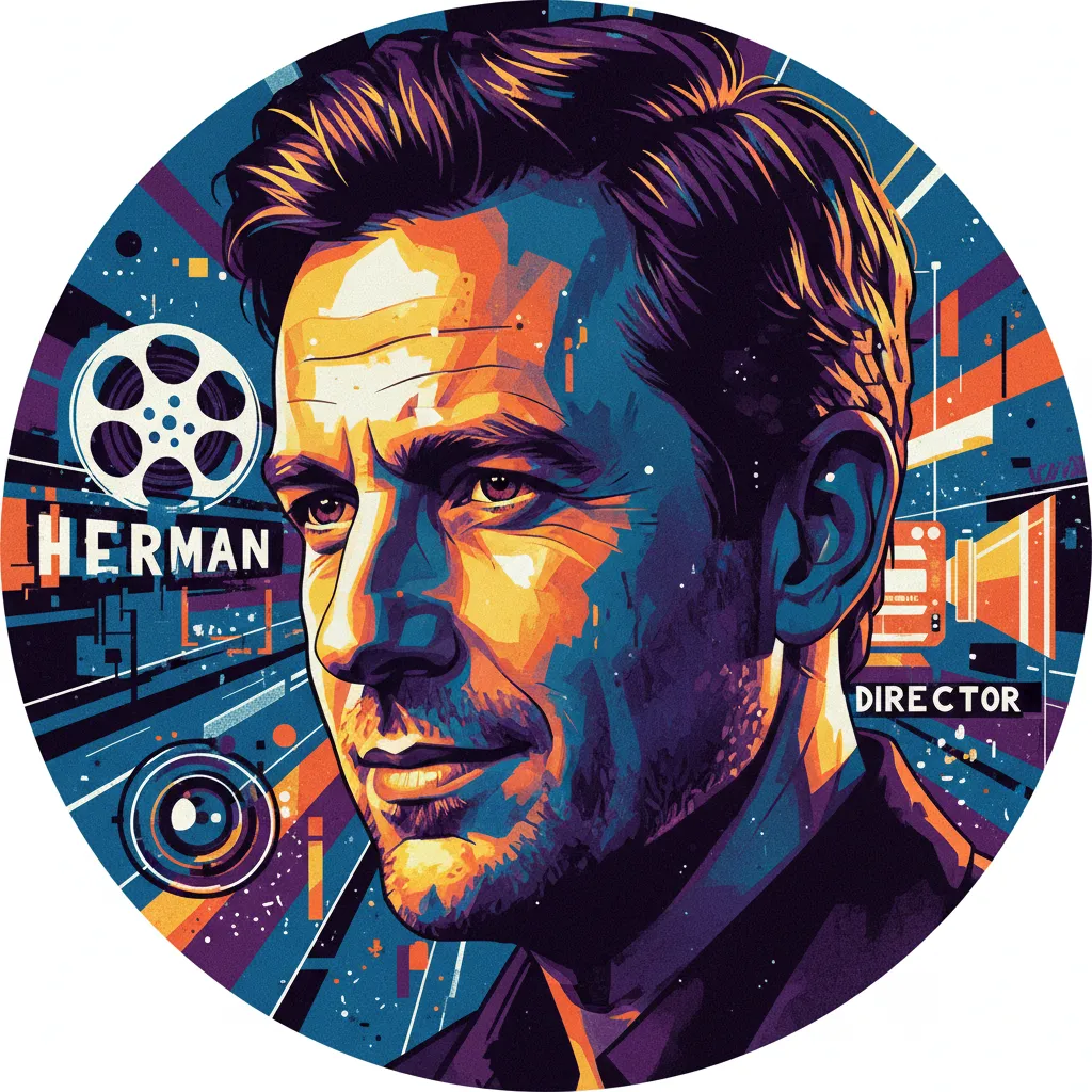 Artistic portrait of Mark Herman
