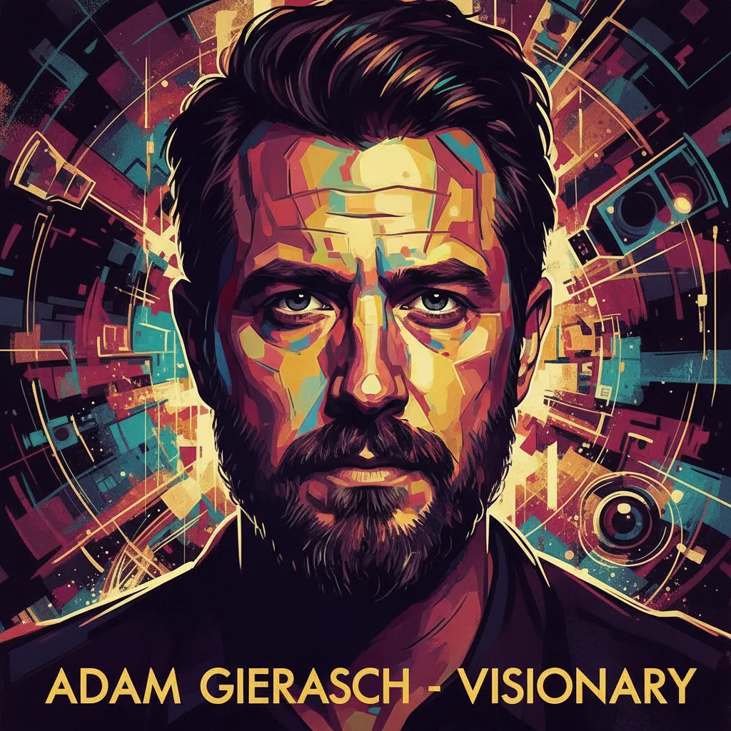Artistic portrait of Adam Gierasch