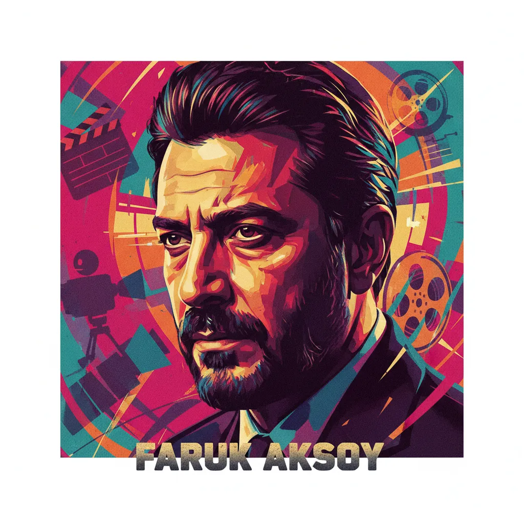 Artistic portrait of Faruk Aksoy