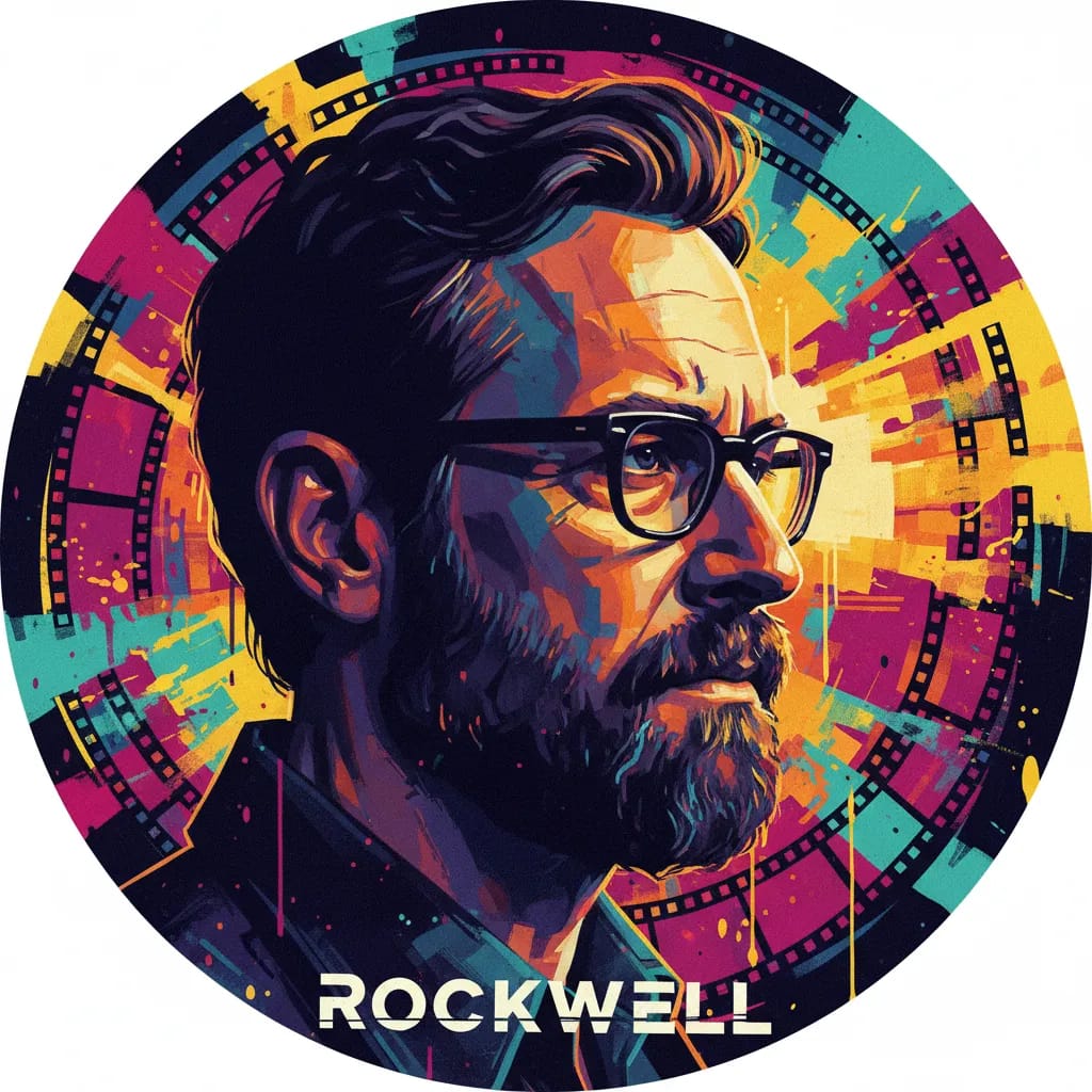 Artistic portrait of Alexandre Rockwell