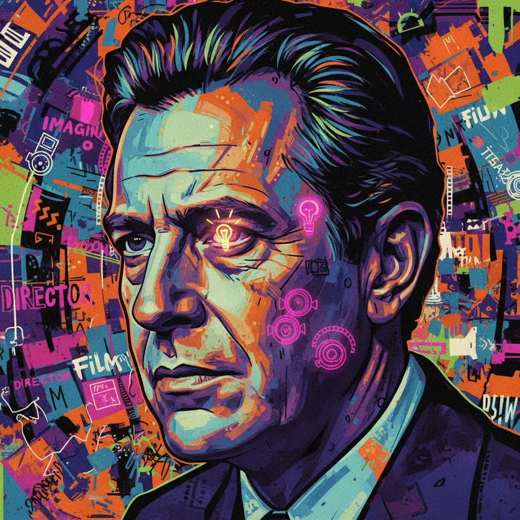 Artistic portrait of Ted Berman
