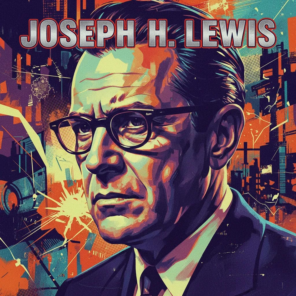 Artistic portrait of Joseph H. Lewis