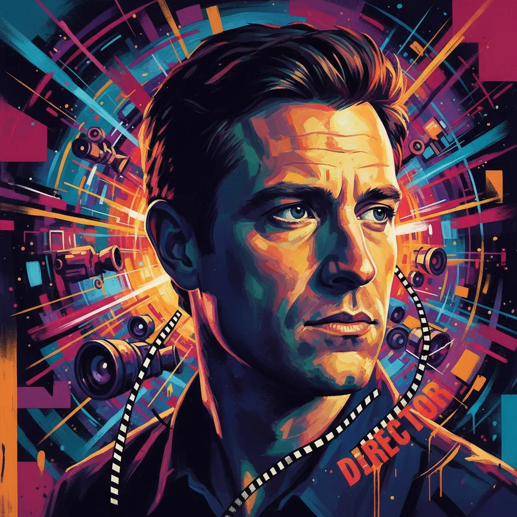 Artistic portrait of Michael Cohn