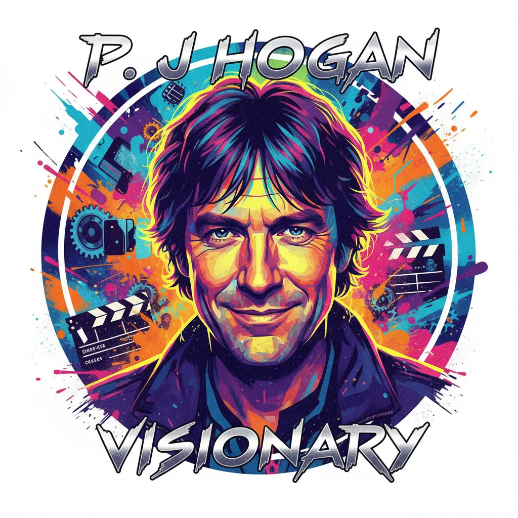 Artistic portrait of P.J. Hogan