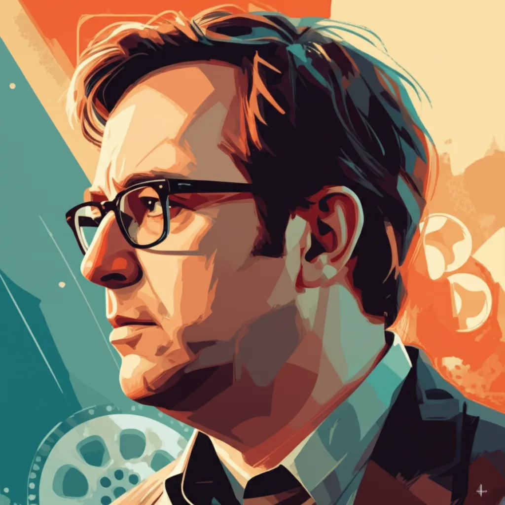 Artistic portrait of Paul Feig