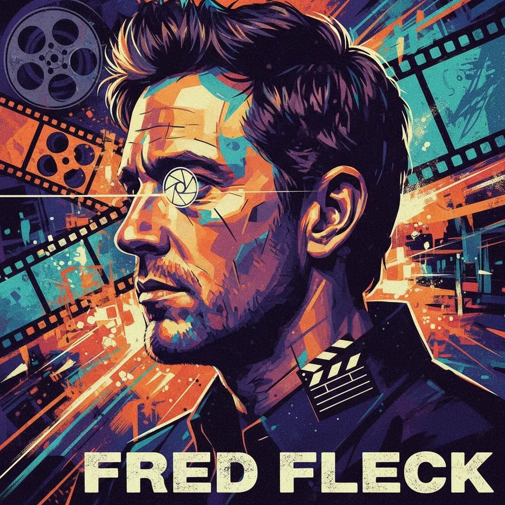 Artistic portrait of Fred Fleck