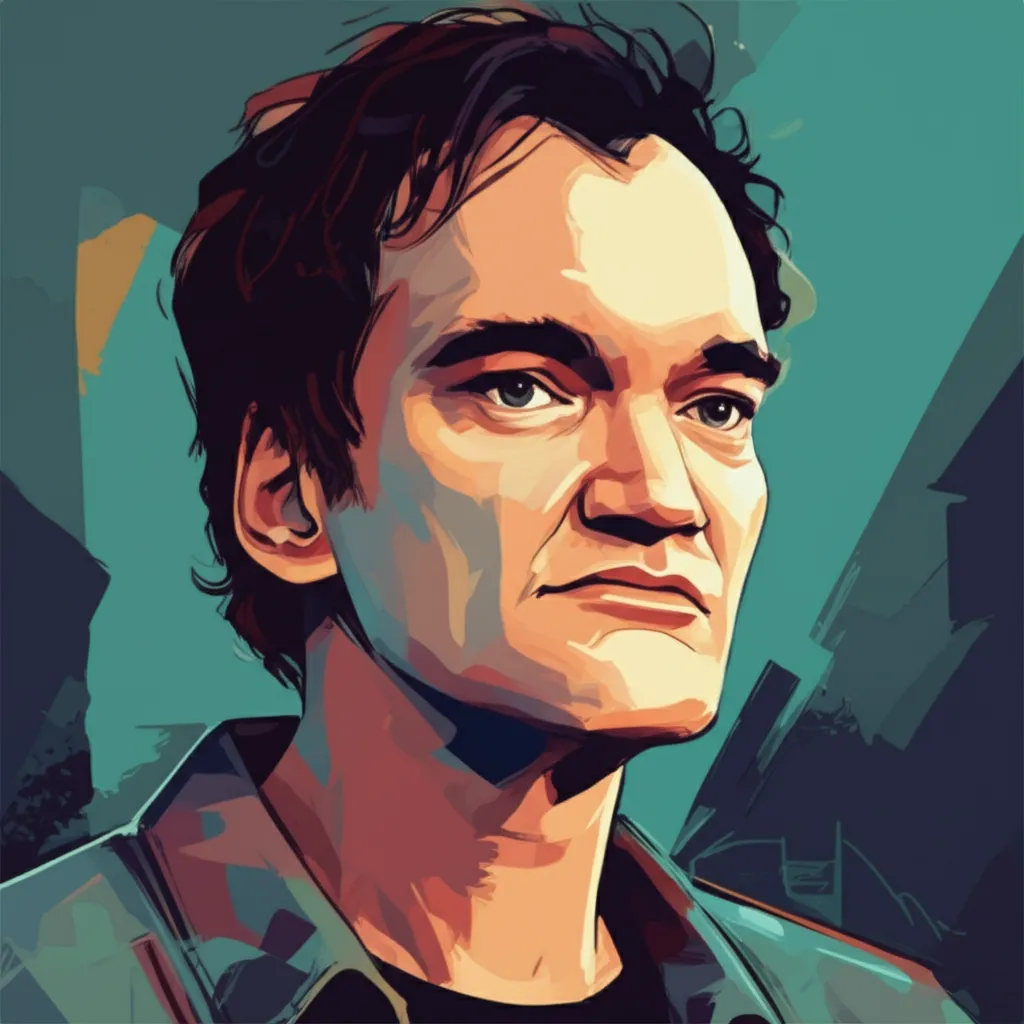 Portrait of Quentin Tarantino