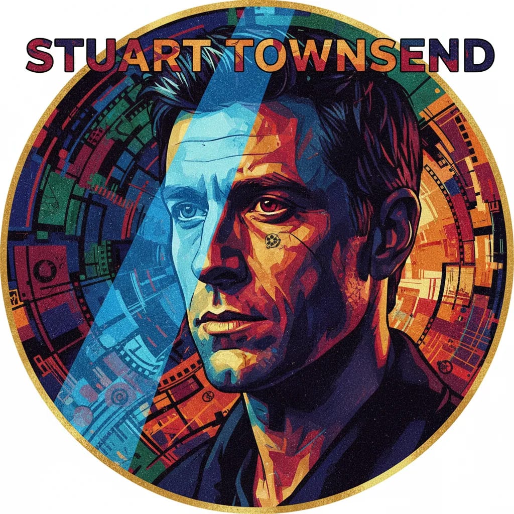 Artistic portrait of Stuart Townsend
