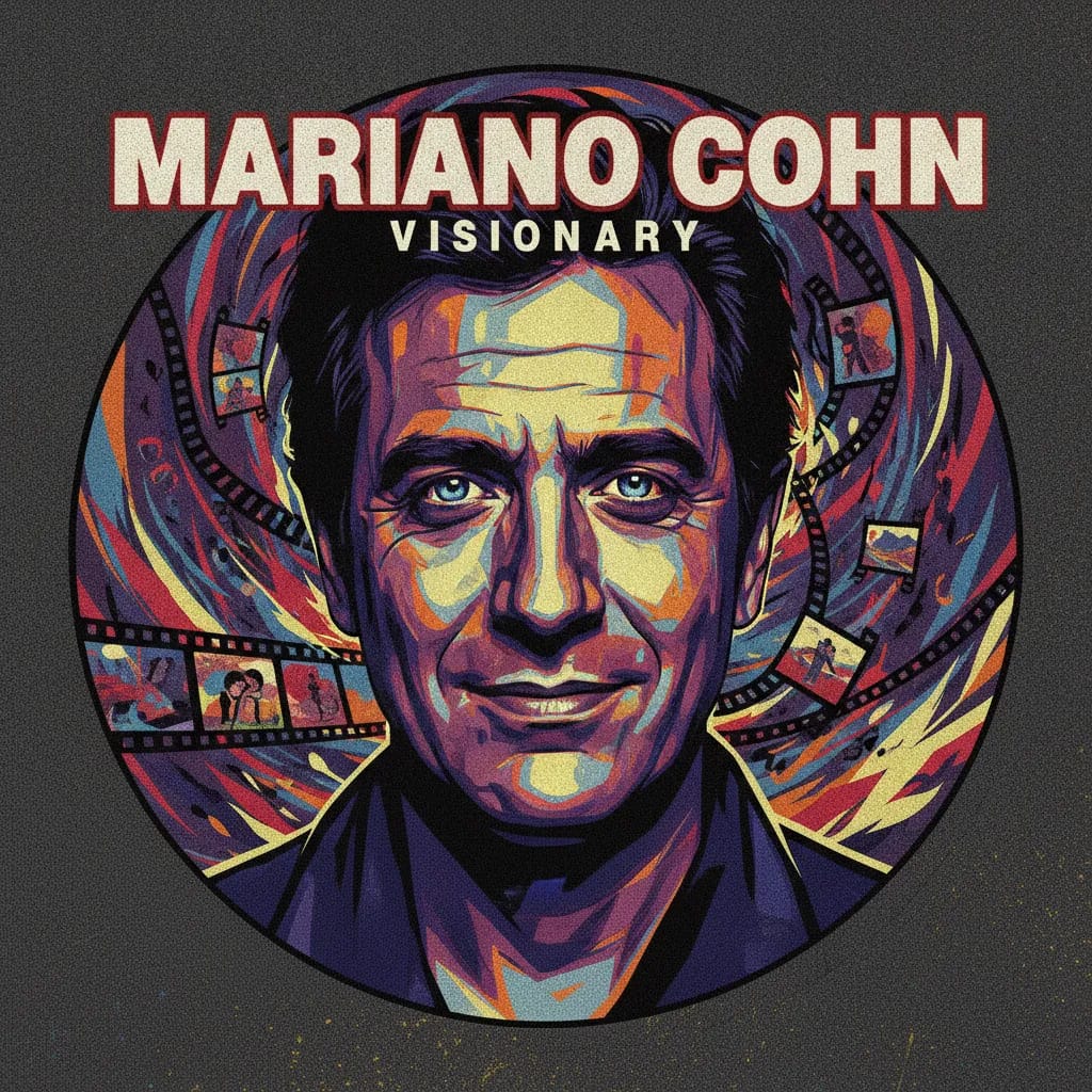 Artistic portrait of Mariano Cohn