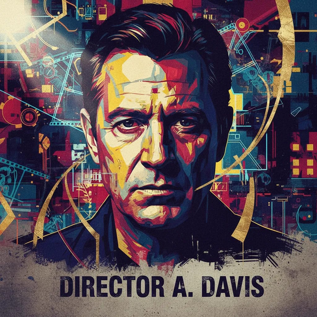 Artistic portrait of Andrew Davis