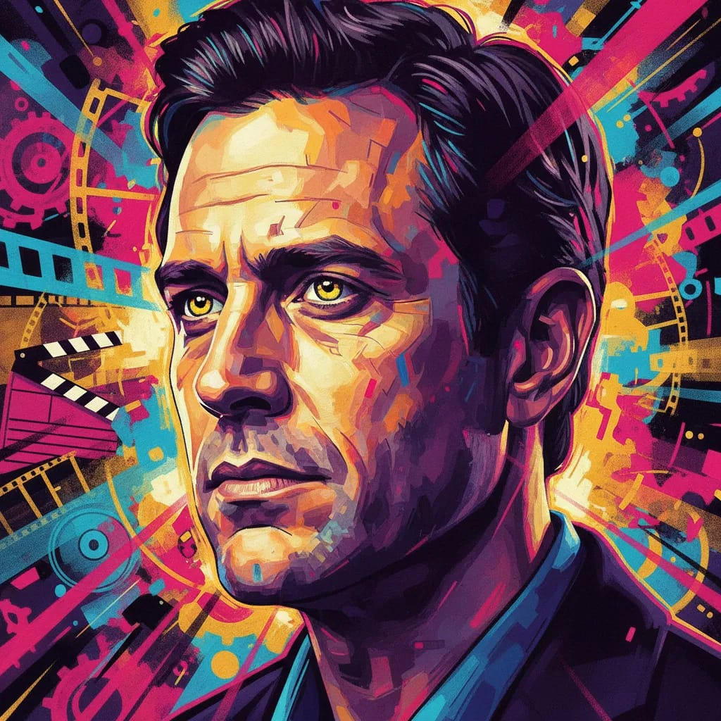 Artistic portrait of George Nolfi