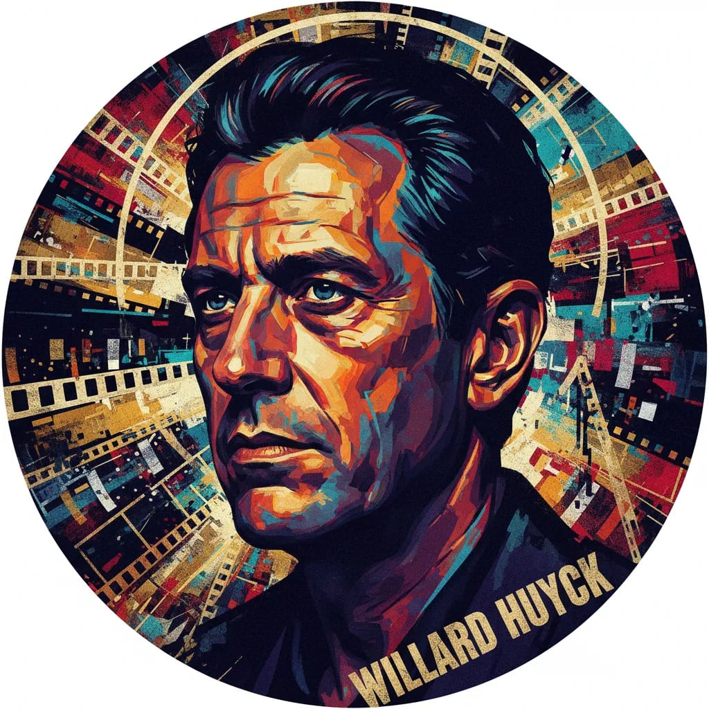 Artistic portrait of Willard Huyck