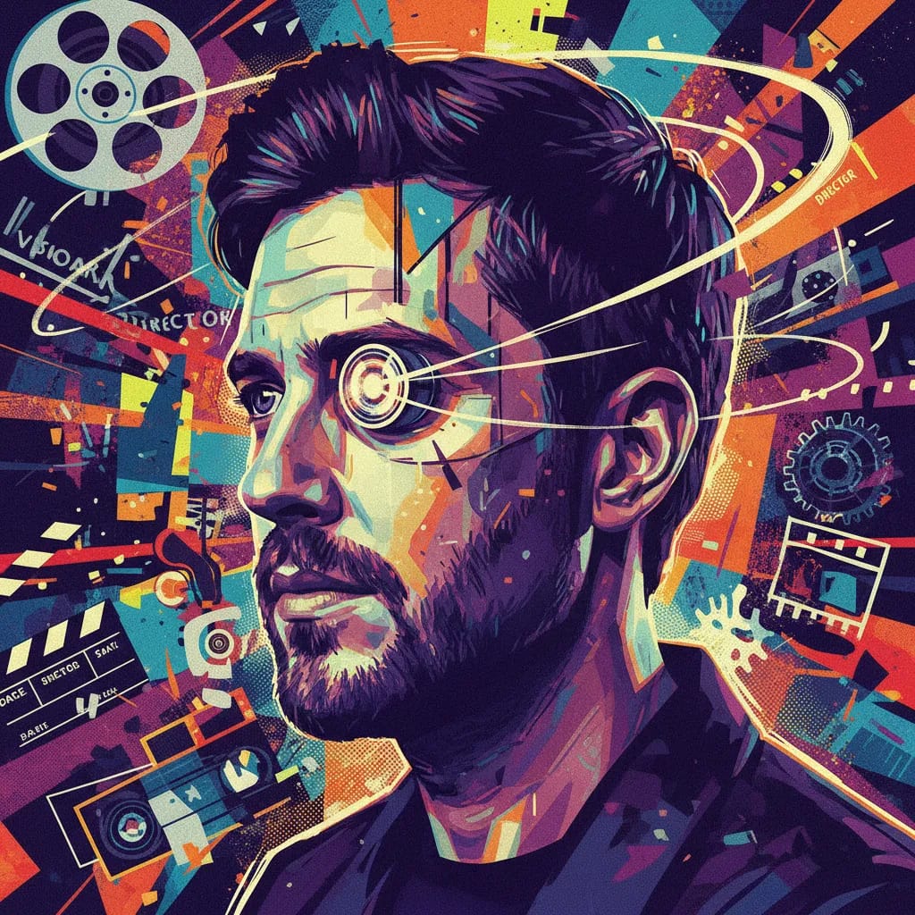 Artistic portrait of Ian Samuels