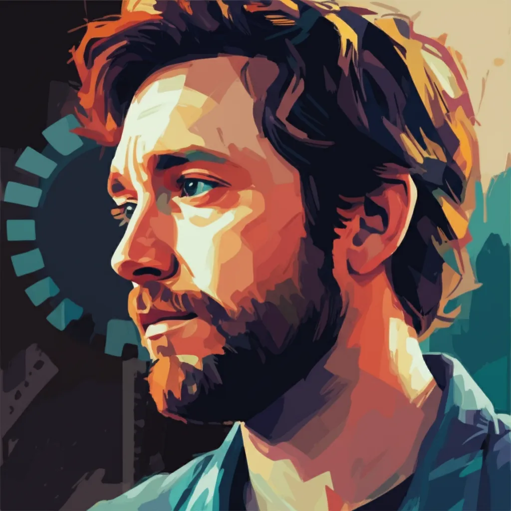 Artistic portrait of Ruben Fleischer