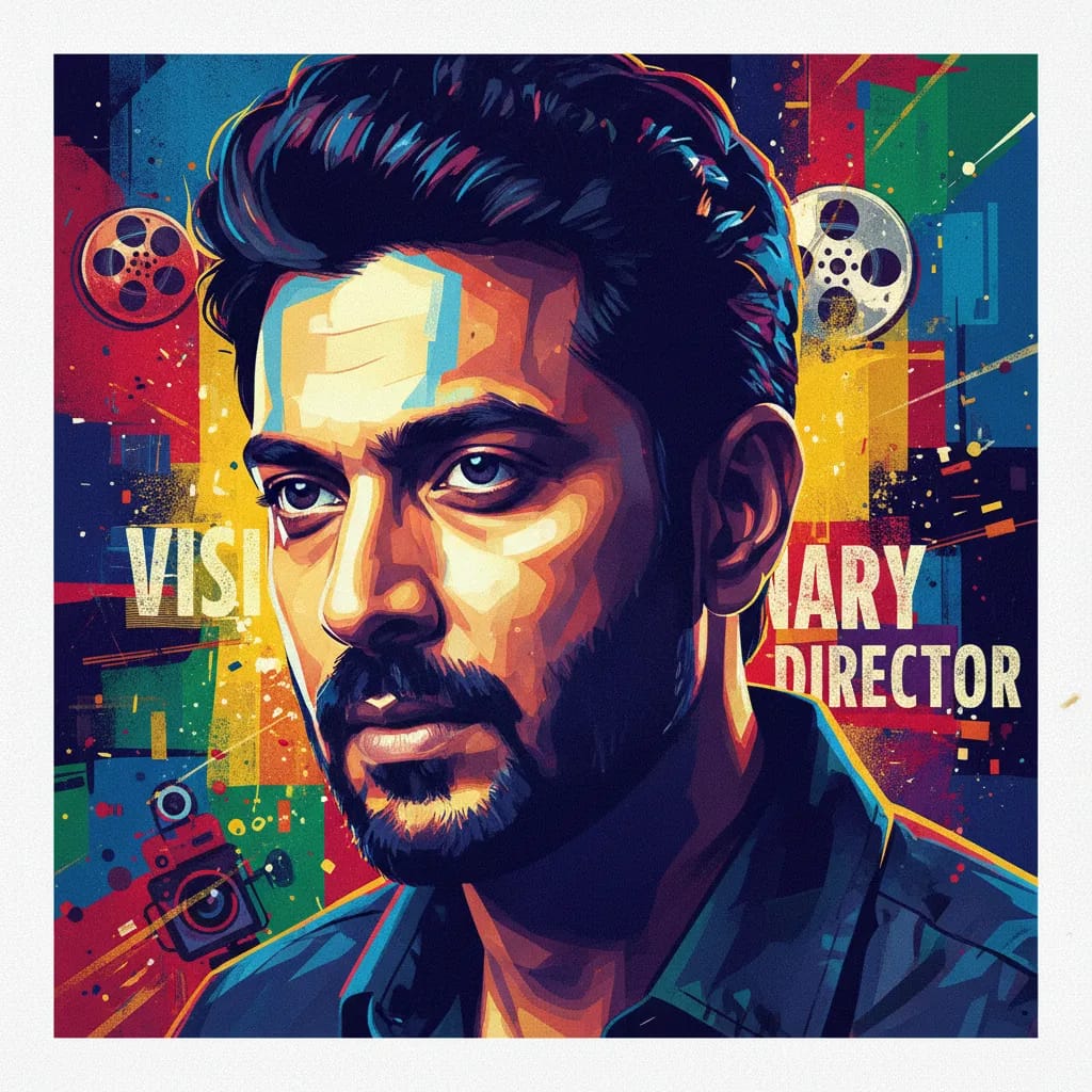 Artistic portrait of Amit Ravindernath Sharma