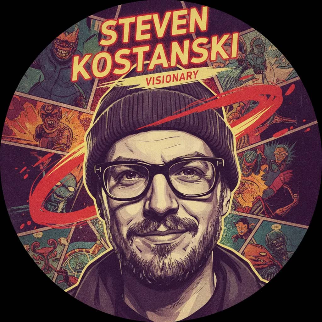 Portrait of Steven Kostanski