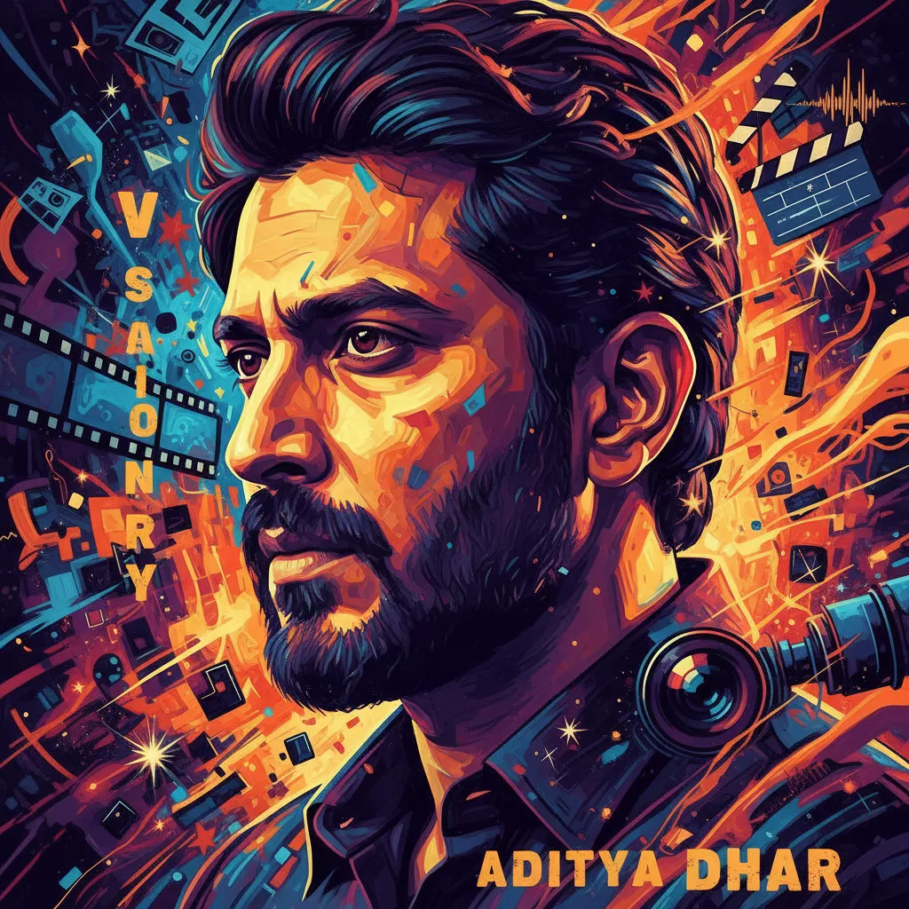 Artistic portrait of Aditya Dhar