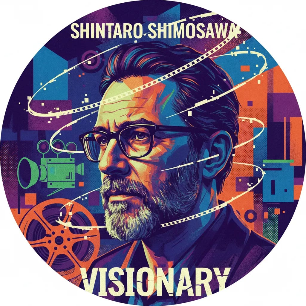 Artistic portrait of Shintaro Shimosawa