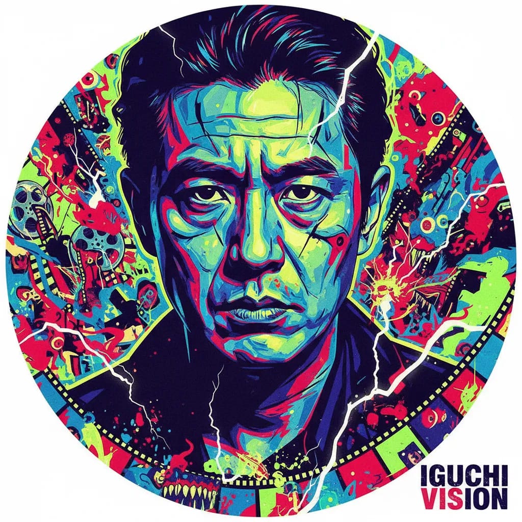 Artistic portrait of Noboru Iguchi