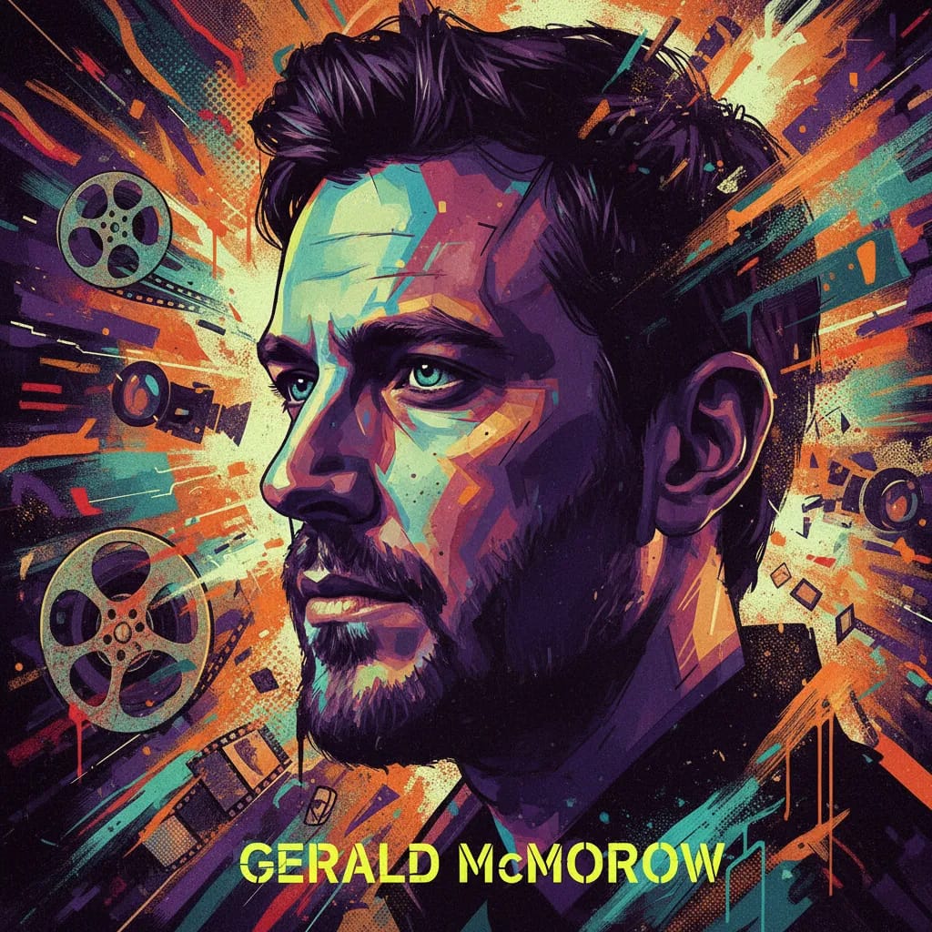 Artistic portrait of Gerald McMorrow