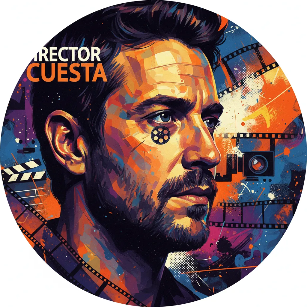 Artistic portrait of Michael Cuesta