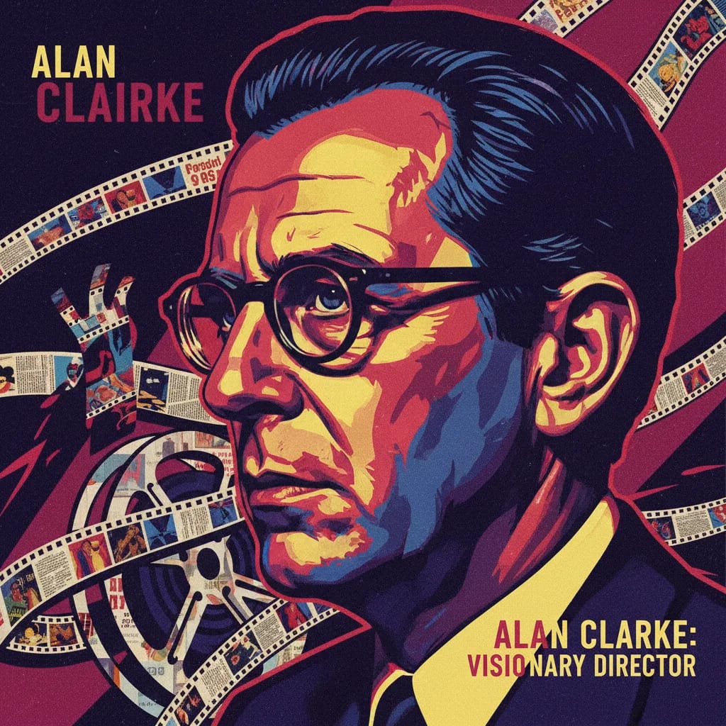 Artistic portrait of Alan Clarke