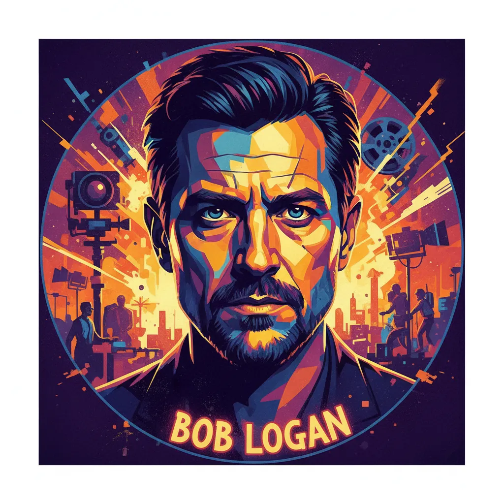 Artistic portrait of Bob Logan