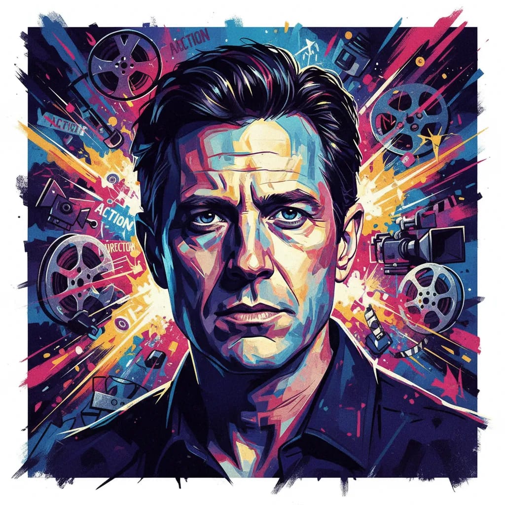 Artistic portrait of Rod Lurie