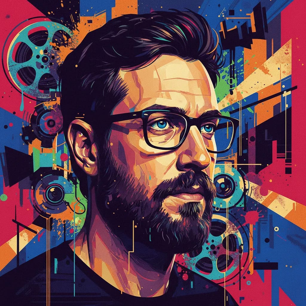 Artistic portrait of Alex Zamm