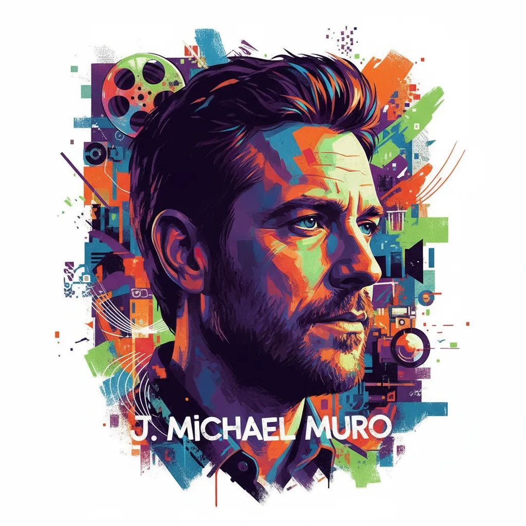 Artistic portrait of J. Michael Muro