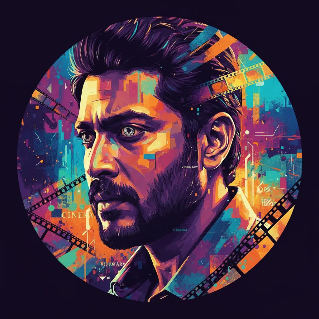 Artistic portrait of Rahul Sankrityan