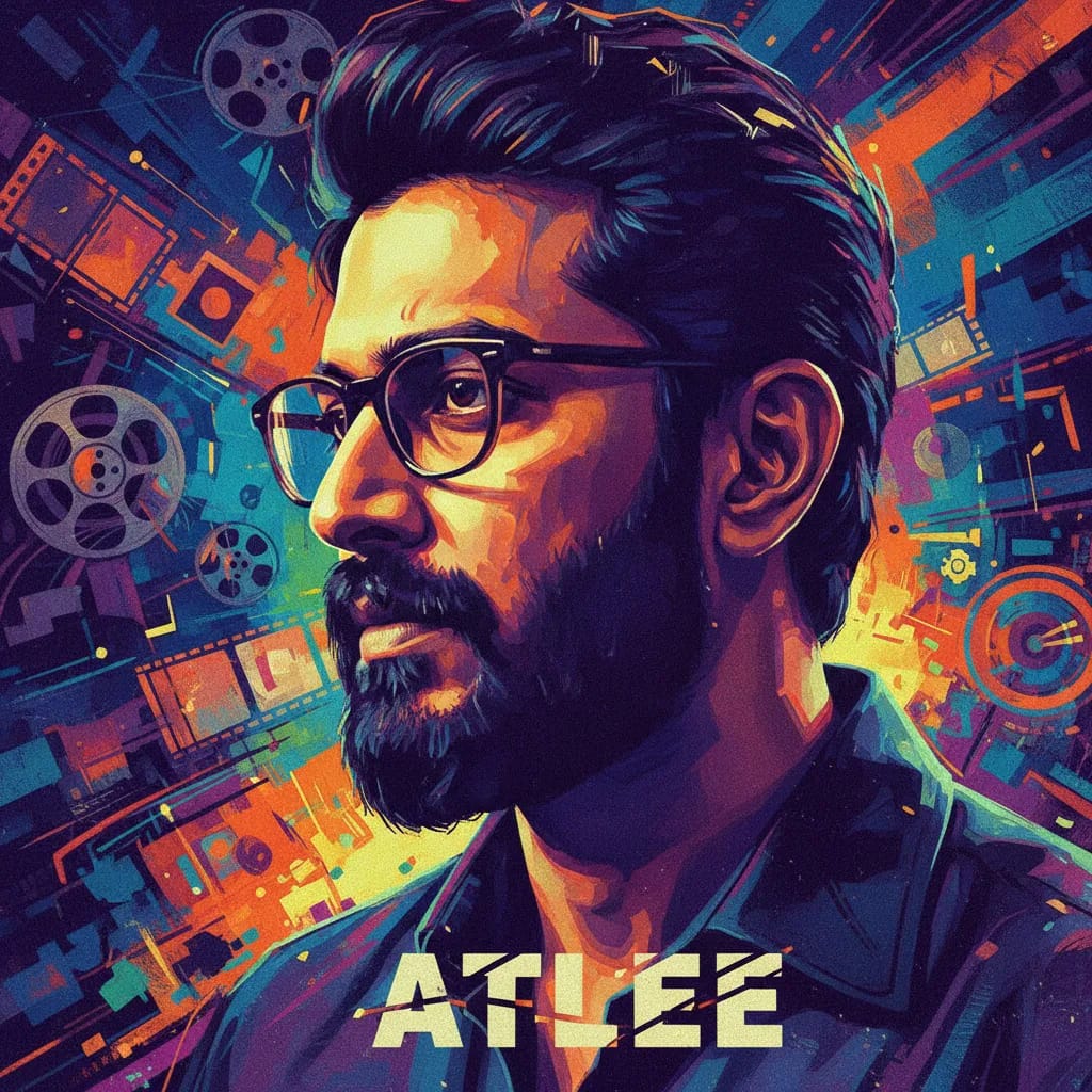 Artistic portrait of Atlee