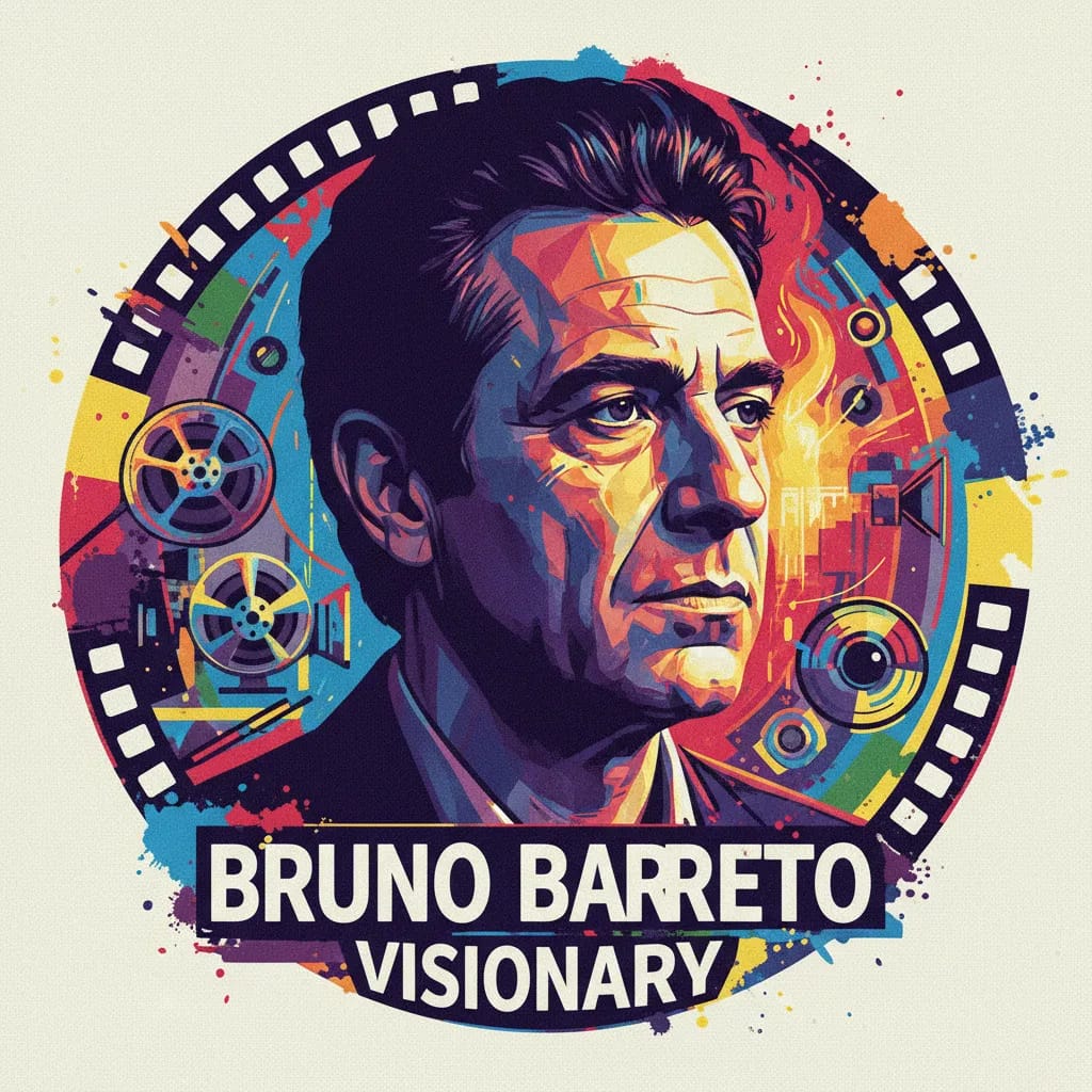 Artistic portrait of Bruno Barreto