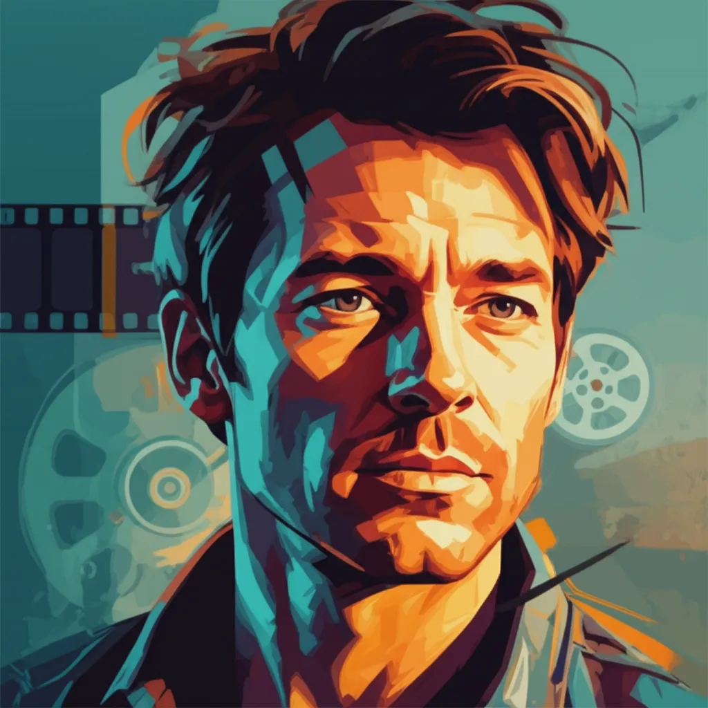 Artistic portrait of Simon Verhoeven