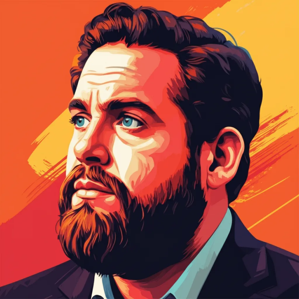 Artistic portrait of Jonah Hill