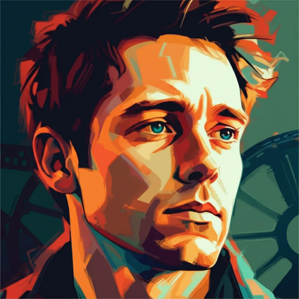 Artistic portrait of Drew T. Pierce