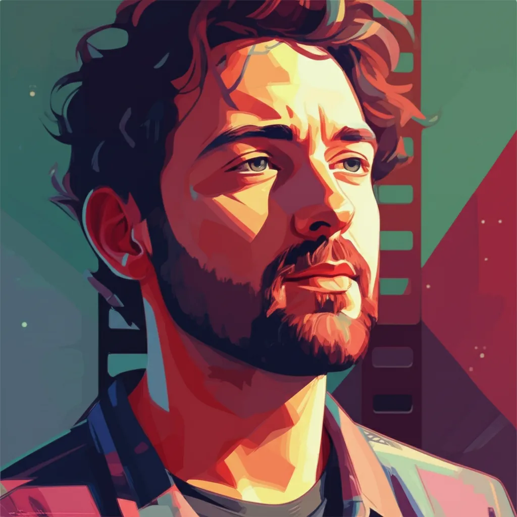 Artistic portrait of Jordan Rubin