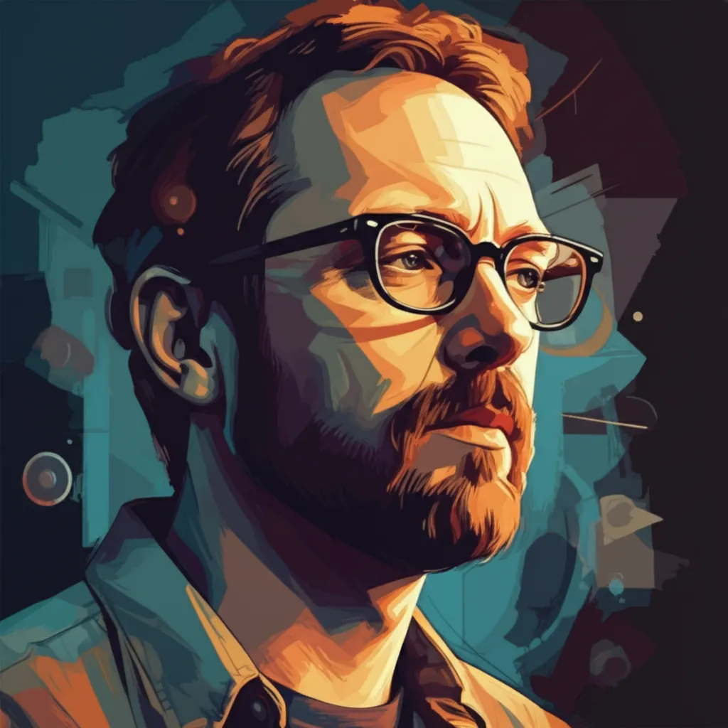 Artistic portrait of Mike Clattenburg